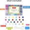 Crystal Beads for Bracelets 1200pcs 24 Colors. Bicone Crystal Glass Beads for Jewelry Making Bulk (6mm). Best Faceted with Elastic String. Small Bead Bracelet for DIY Crafts